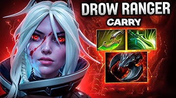 Insane 1060 GPM Drow Ranger 35 Kills Swift Blink + Butterfly Hit like Truck🔥