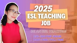 ONLINE TEACHING JOB 2025 | TEACH AND EARN | ESL HIRING ONLINE TEACHING JOB 2025 | TEACH AND EARN | ESL HIRING