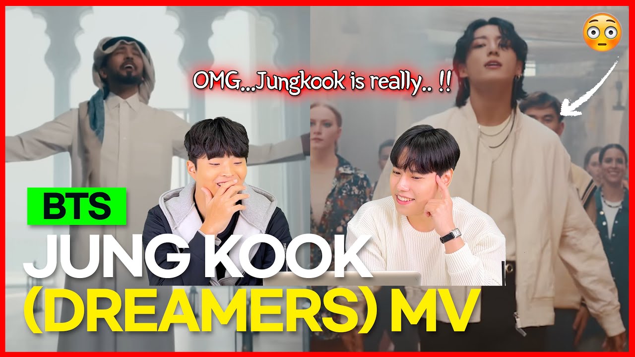 BTS 정국을 처음 본 남자의 반응 ..!! (Dreamers MV 리액션) 🔥💜