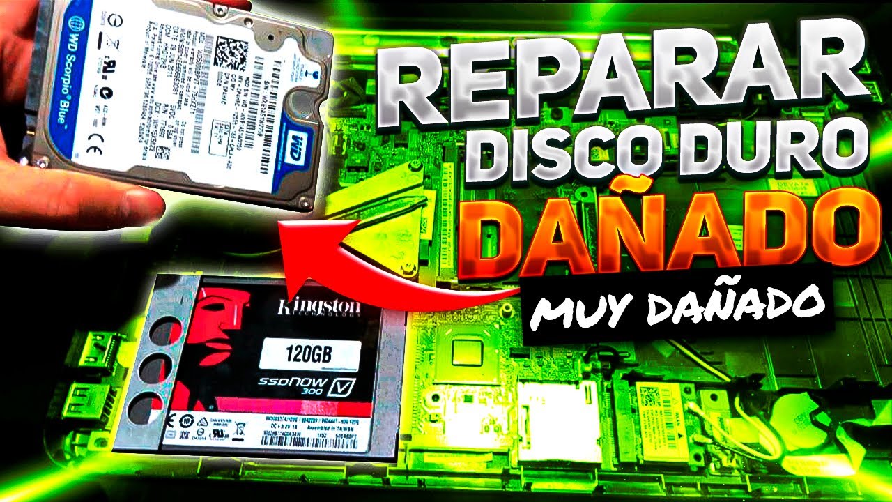 REPARAR Disco Duro Dañado / Windows LENTO No Inicia HDD, SSD / - YouTube