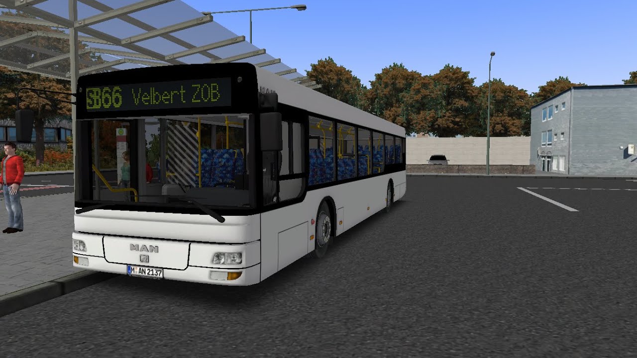 OMSI 2 | Add-On Wuppertal | SB66 Wuppertal Hbf → Velbert ZOB