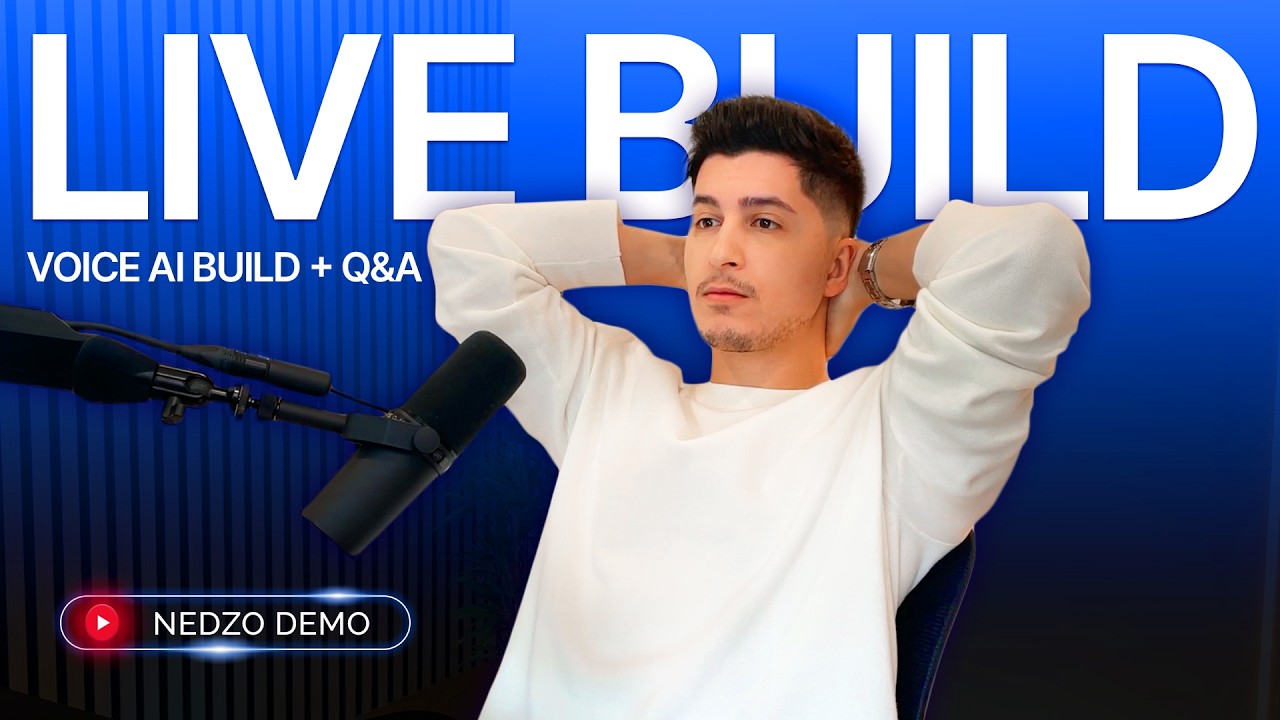 Nedzo - Live AI Voice Agent Build and Q&A