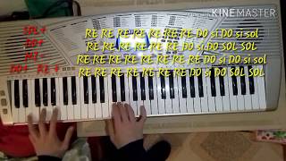 Video thumbnail of "Ti scatterò una foto Tiziano Ferro piano tutorial + note"