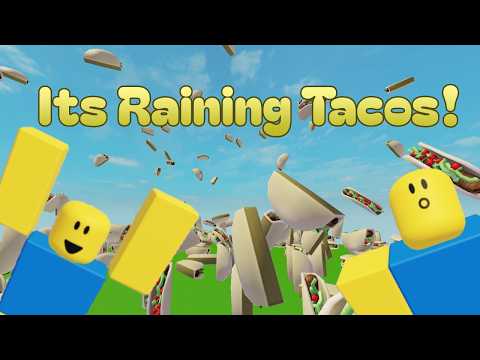 Parry Gripp - It's raining tacos! (Roblox Music Video!)