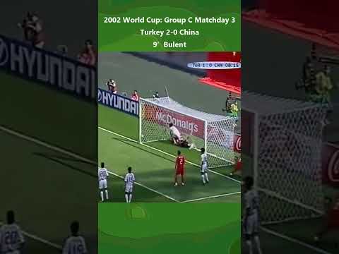 2002 World Cup Group C Matchday 3 Goals Turkey Vs China