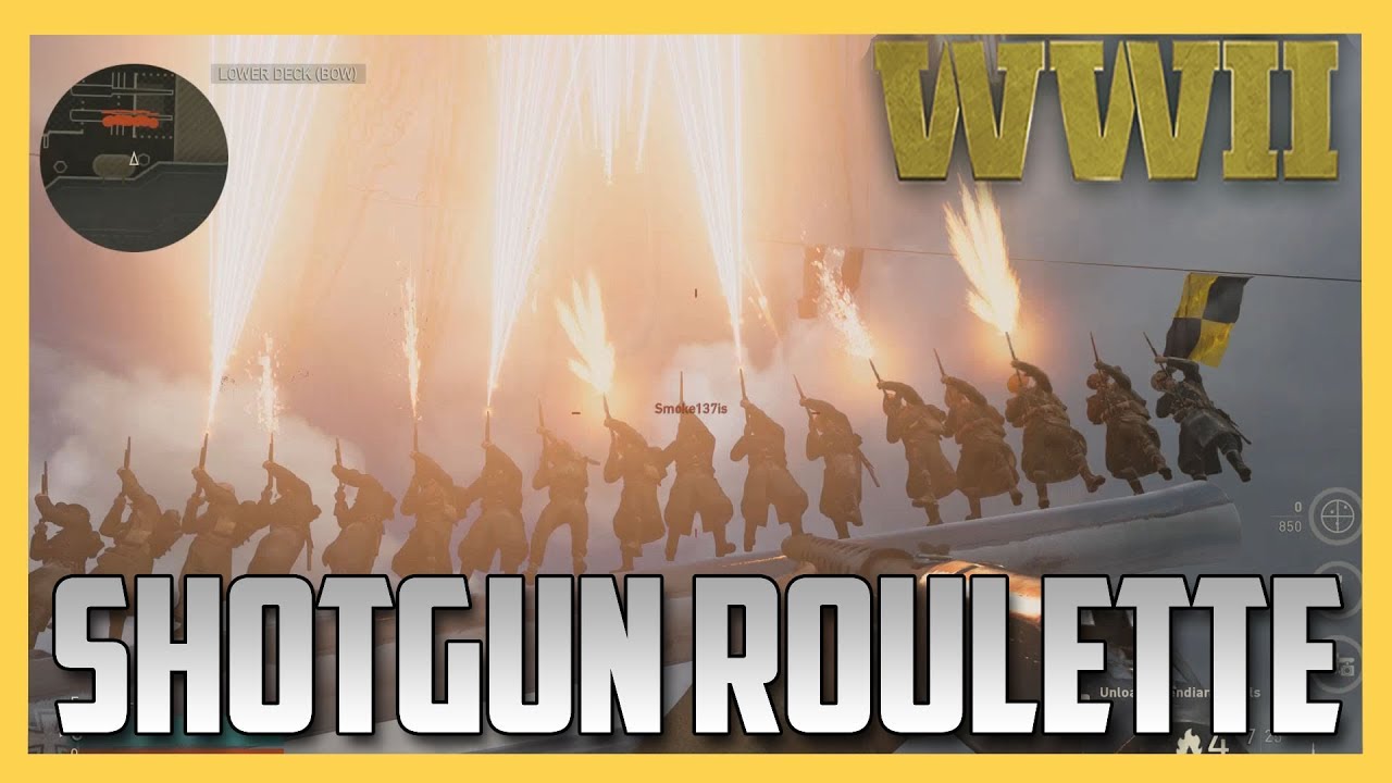 WW2 Shotgun Roulette On The Xbox One X Swiftor YouTube
