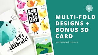 Multi-Fold Card Designs [+ Bonus 3D Card]