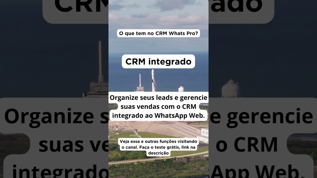 É fácil ter um CRM integrado no Whatsapp Web | CRM Whats Pro