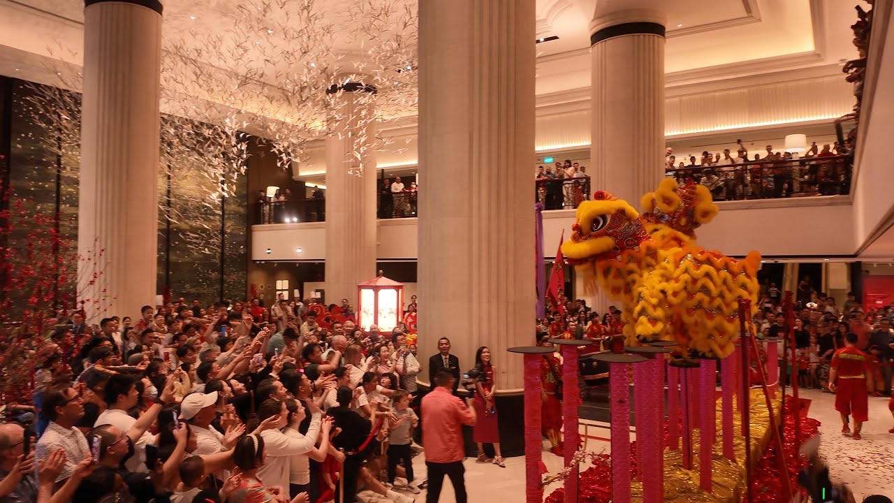 CNY 2026 | Acrobatic Lion Dance | Wenyang Sports | Singapore Shangri-Lah Hotel 17.02.26