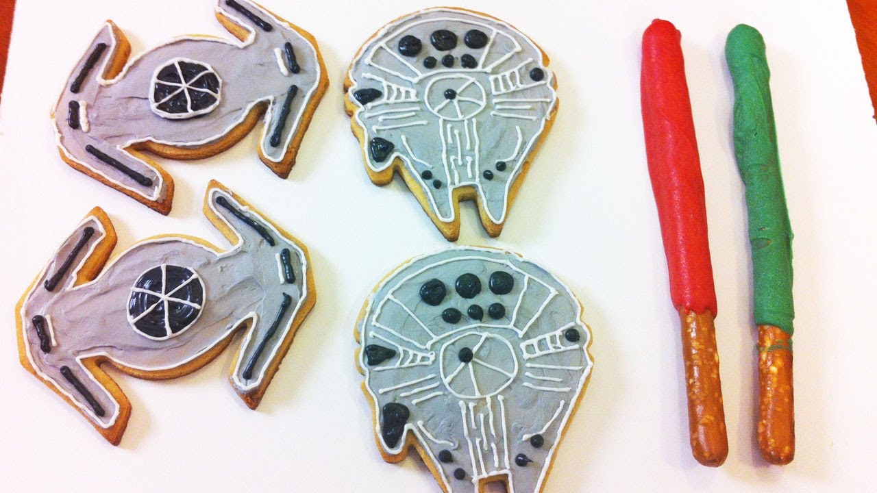 HOW TO MAKE STAR WARS COOKIES - NERDY NUMMIES