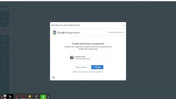 Canvas Assignment using Google Drive
