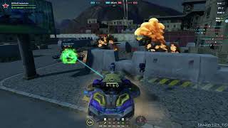 Tanki Online Shaft XT Skin Light Capacitors Augment and Crusader XT Skin gameplay no commentary