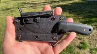 Holtzman Gorilla Survival Neck Knife- Test