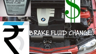 How much for BMW BRAKE FLUID SERVICE?!
