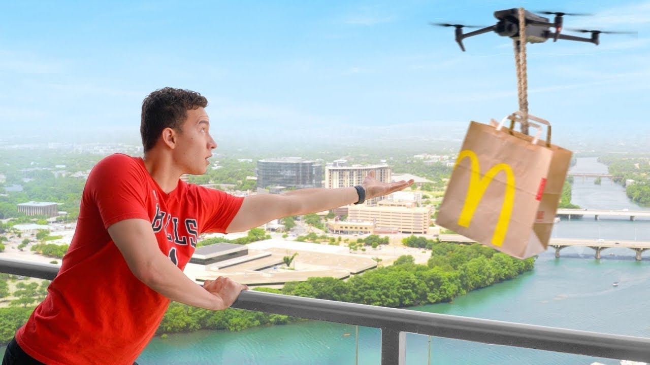 Can You DoorDash Using Only Drones? YouTube