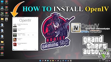 GTA V : HOW TO INSTALL OpenIV IN GTA V (Hindi)
