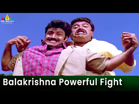Balakrishna Powerful Fight Scene | Pavitra Prema | Telugu Movie Action Scenes @SriBalajiMovies - SRIBALAJIMOVIES