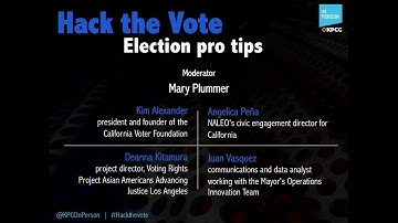 Hack the Vote: Election pro tips