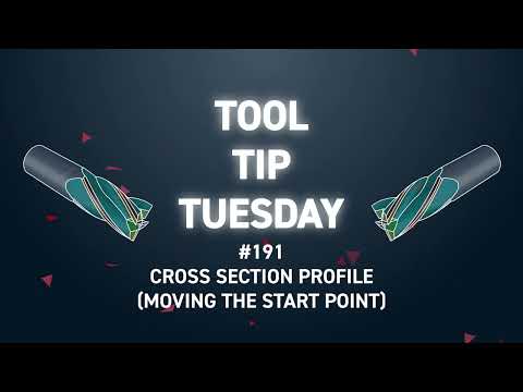 Tool Tip Tuesday #191 - Cross Section Profile