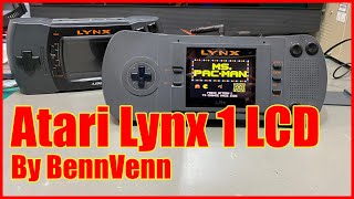 Atari Lynx 1 replacement LCD from BennVenn