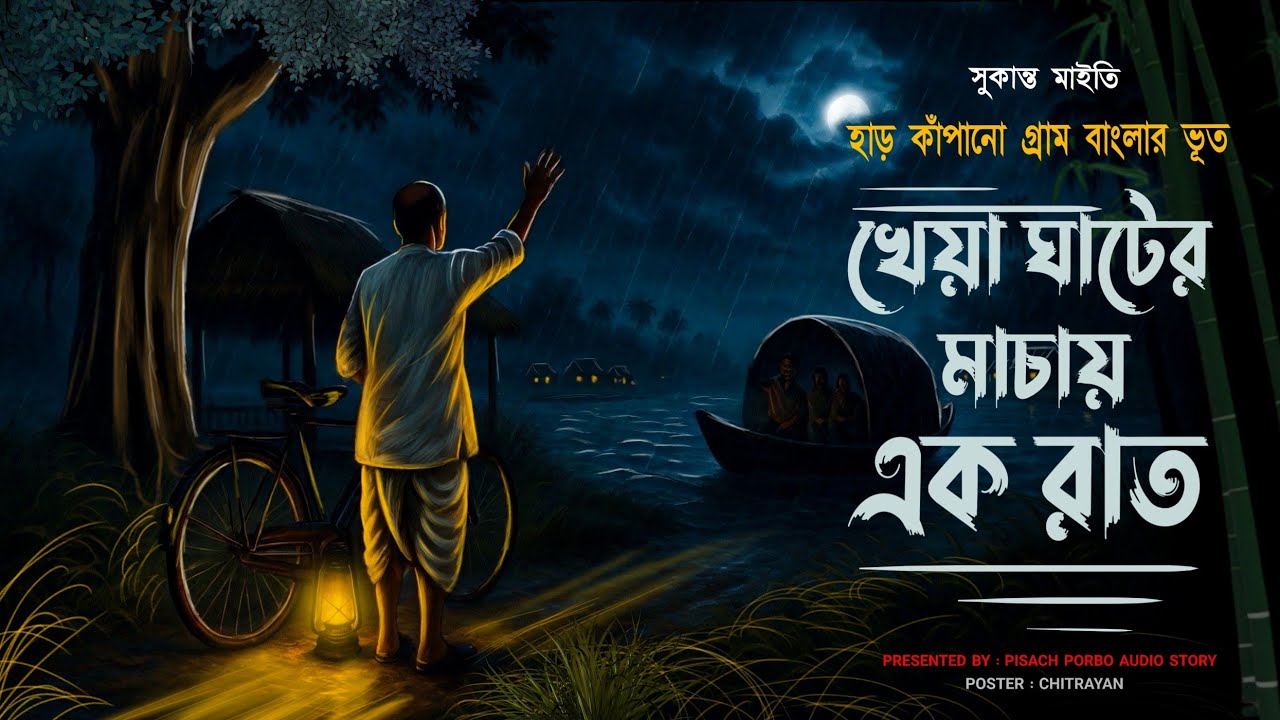 খেয়া ঘাটের মাচায় এক রাত [ সুকান্ত মাইতির কলমে হাড় হিম ভূতের গল্প] latest Bengali audio story