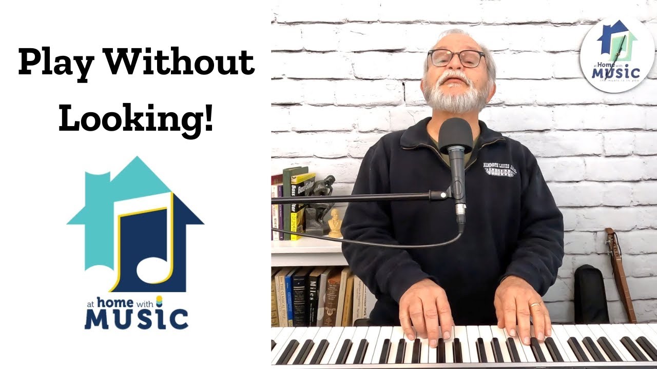 Learn to Play Piano Blindfolded! (Play Without Looking - part 2)