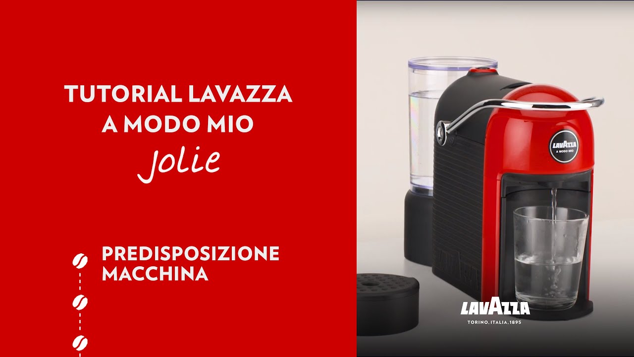 Lavazza a Modo Mio Jolie - Macchina per Caffé, 10 bar, per capsule Lavazza  A Modo Mio, Rossa : : Casa e cucina