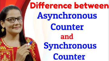 Difference between Asynchronous and Synchronous Counter | Digital Electronics in Hindi | COA