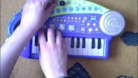 Circuit bent ELC keyboard