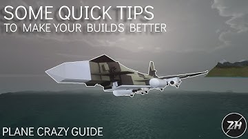 Some Quick Tips to Make Your Builds Better || Plane Crazy Guide