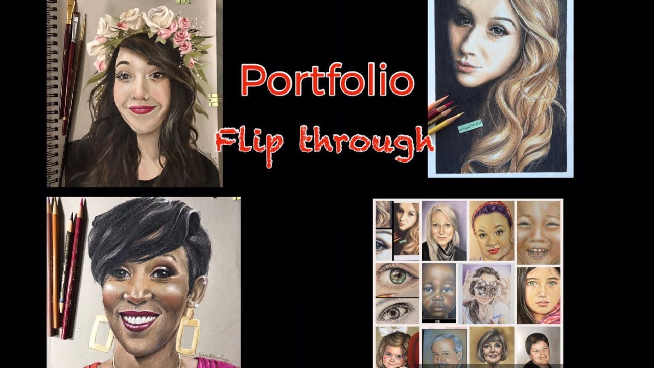 Art Portfolio Flip-through