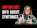 Important information about syntonics filters  treatment