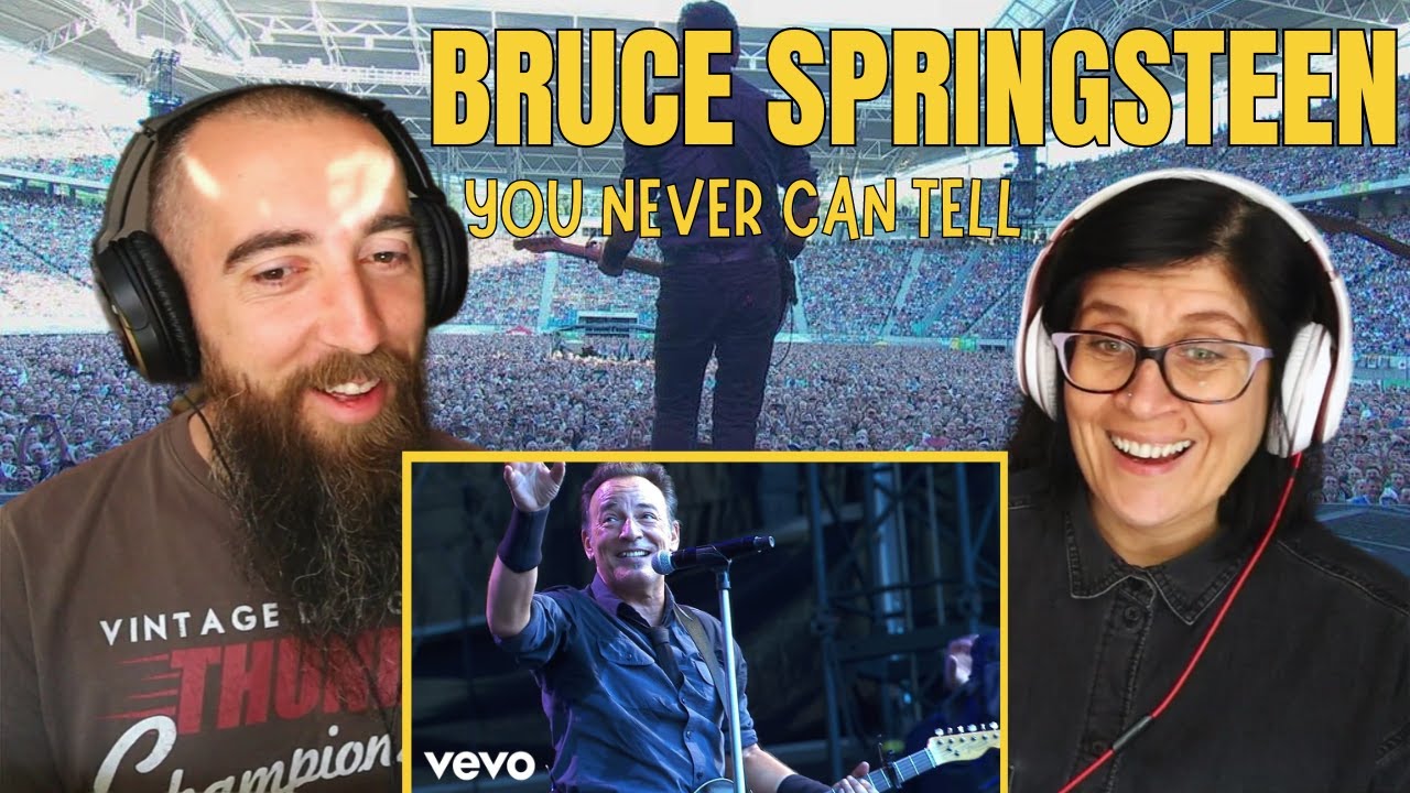 Брюс Спрингстин - You Never Can Tell (РЕАКЦИЯ) с моей женой