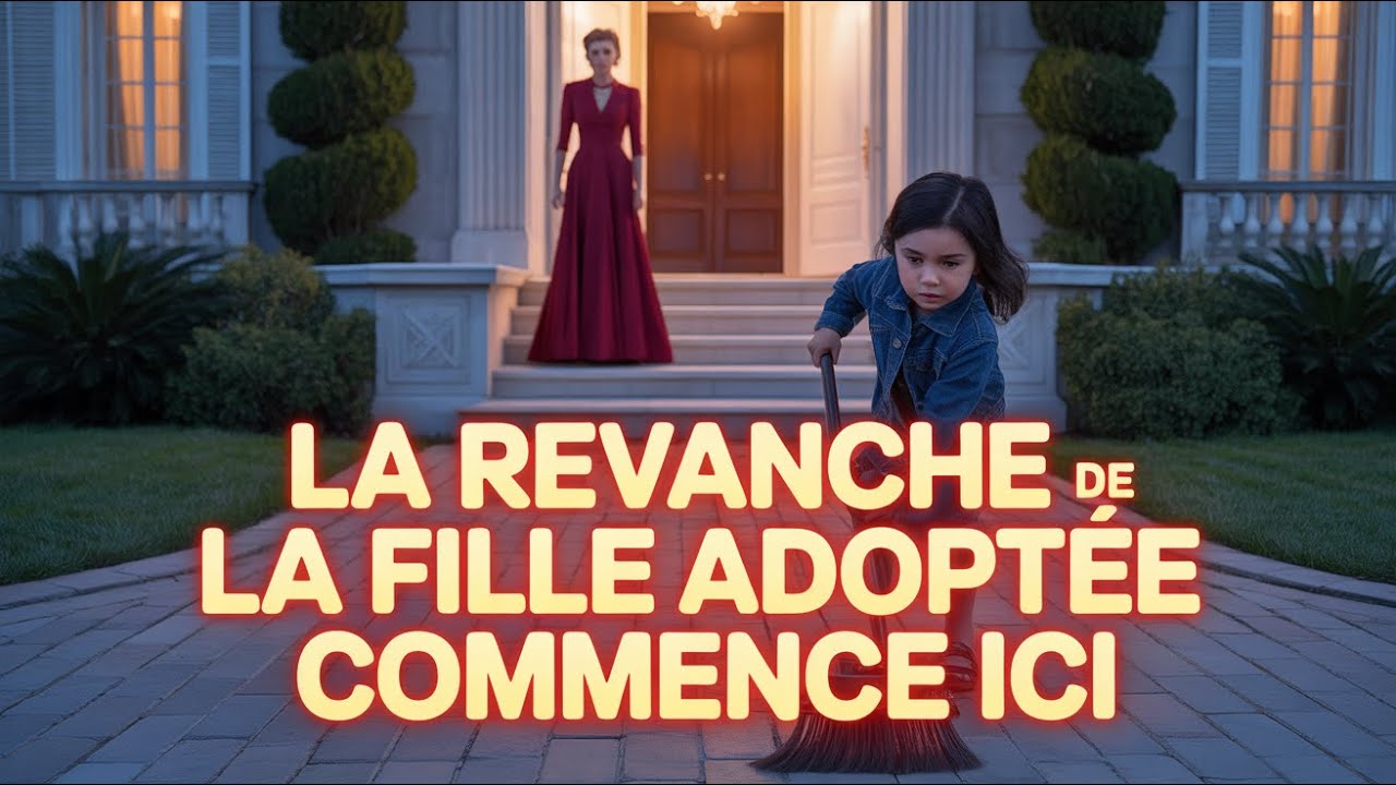 La belle-mère force la fille adoptive du milliardaire à balayer dehors, jusqu’à son arrivée…