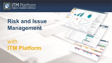 Risk and Issue Management with ITM Platform