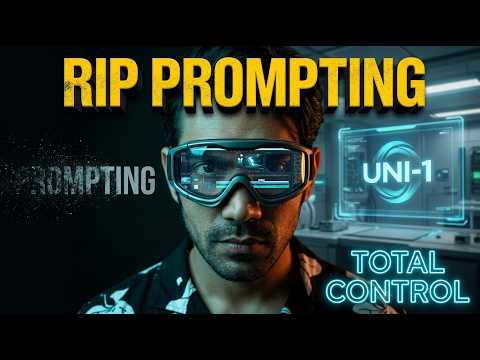Prompting Is Dead | Luma Ai Uni-1 Killed Prompting