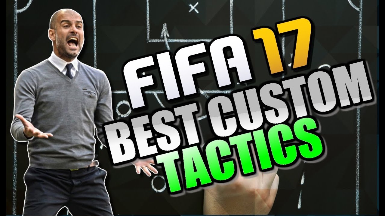 FIFA 17 CUSTOM TACTICS AND PLAYER INSTRUCTIONS - TUTORIAL