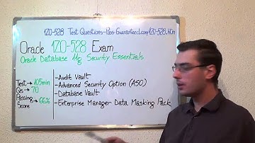 1Z0-528 – Oracle Exam Database Security Test Essentials Questions