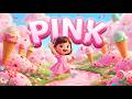 Pink Color Song 🌸 Pink Wonderland Adventure with Zipi | Colors for Kids