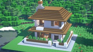 Minecraft 2 Storey House Tutorial - Minecraft Modern House