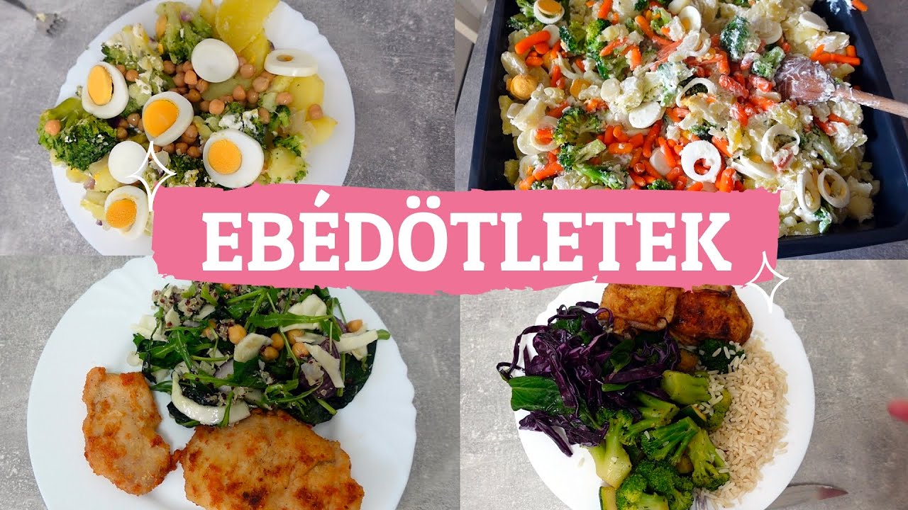 Ebédötletek 🍽️ | Miket főztem 👩‍🍳