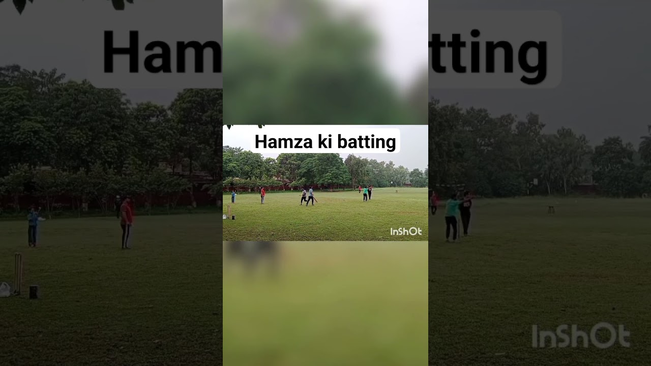 Hamza Ki batting | sunday cricket vlogs | 
