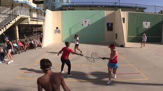 Beach Bash 2022... Day 4... Semifinal... Aimee & Masiel vs Erika & Katie... 3.27.22