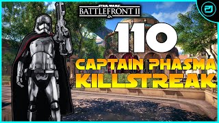 Star Wars Battlefront 2 - 110 Captain Phasma Killstreak/Gameplay