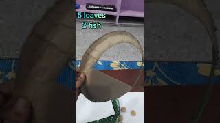 5 loaves 2 fish craft making
