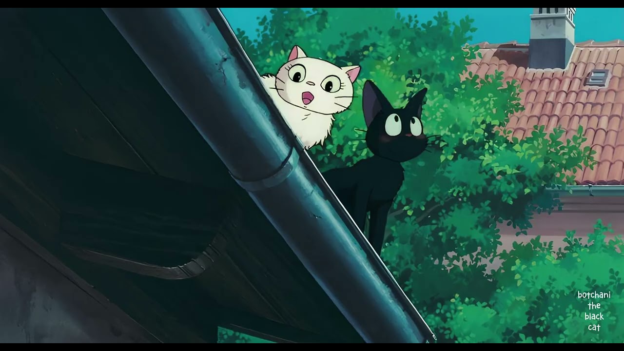you wake up in a ghibli world | sweet & nostalgic piano for productive morning 🐈‍⬛🔥