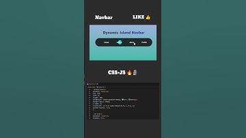 🌌Responsive Navbar That Feels Like Luxury Coding#webdevelopment #coding#htmlcss#shorts#python#js