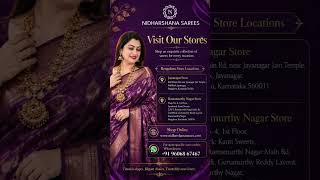 Visit Our Store At Ramamurthynagar & Jayanagar For These Exclusive New Collections !