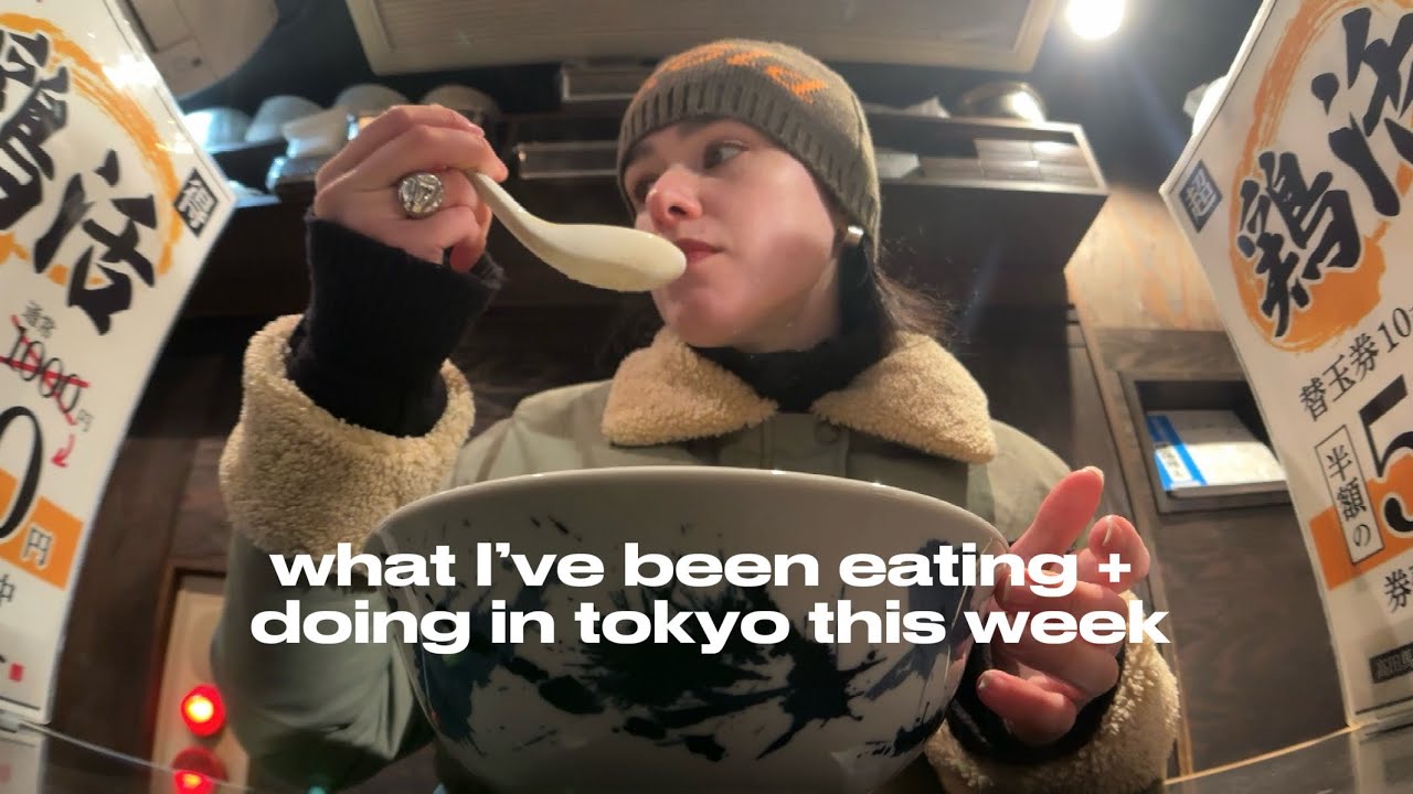 spend a week living in tokyo with me | omakase, jazz bars + good food 