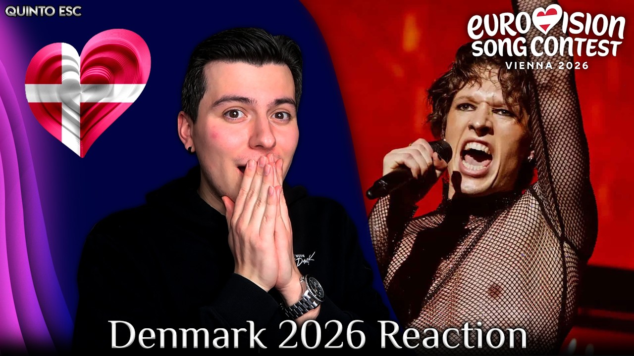 Søren Torpegaard Lund - Før Vi Går Hjem Reaction - Eurovision 2026(Denmark) - Quinto ESC